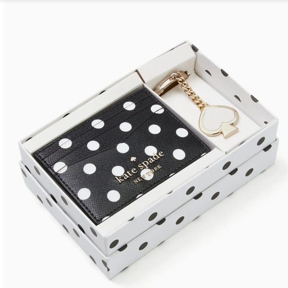 Kate Spade Cheers Boxed Card Holder